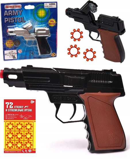 Picture of Trifox Pistolet metalowy na kapiszony S902B-BN 26627