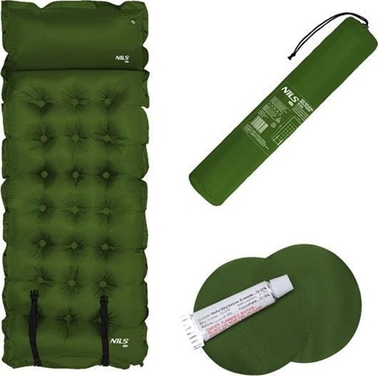 Изображение Triton NC4018 CIEMNOZIELONA MATA SAMOPOMPUJCA NILS CAMP