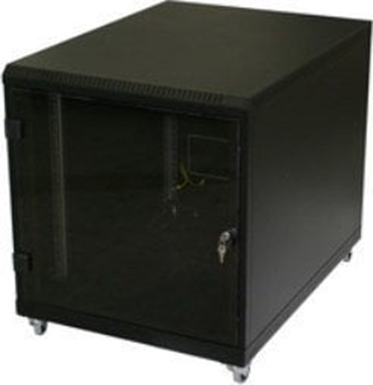 Изображение Szafa Triton Triton 19'' Desk Network Cabinet, 12 U, 600 x 800 mm, black RAL 9005 - RCA-12-A68-BAX-A1