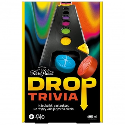 Picture of Trivial Pursuit board game Drop Trivia Game (in finnish language)