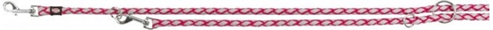 Picture of Trixie Cavo Reflect, smycz regulowana dla psa, fuksja, SM: 2.00 m/o 12 mm, odblaskowa