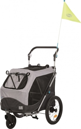 Picture of Trixie Przyczepka rowerowa wózek dla psa do 22 kg, szary