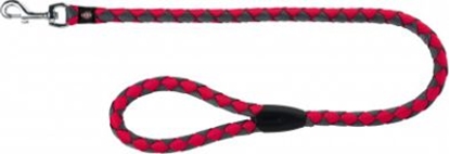 Attēls no Trixie Smycz Cavo fuksja-grafit r. SM: 1.00 m/12 mm