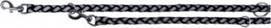 Picture of Trixie SMYCZ NYLON 2m/12mm SREBRNO-CZARNA