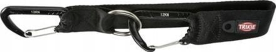 Picture of Trixie TRIXIE 12774, Dog, Seat belt safety lead, Black, Tape, Monochromatic, Polyester