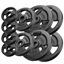 Изображение Trīskāršās satvēriena svaru disku komplekts no čuguna 29 kg / 4 x 5 kg + 2 x 2,5 kg + 4 x 1 kg - Marbo Sport