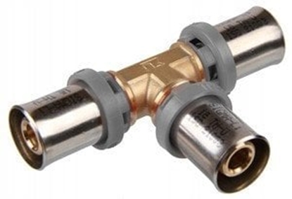 Attēls no Trójnik zaprasowywany BASE mosidz 20x16x20 CMT201620