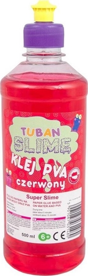 Picture of TUBAN Klej do papieru PVA 500 ml czerwony