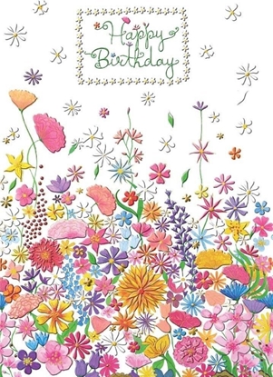 Picture of Turnowsky Karnet B6 + koperta MO5385X1-3 Kolorowe kwiatki