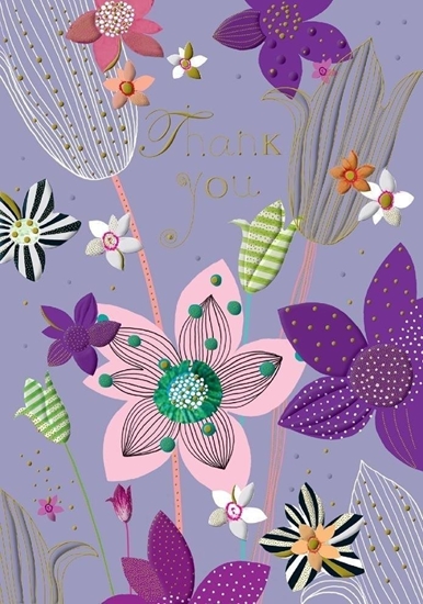 Picture of Turnowsky Karnet B6 + koperta MO5621V1 Dzikuj Kwiaty