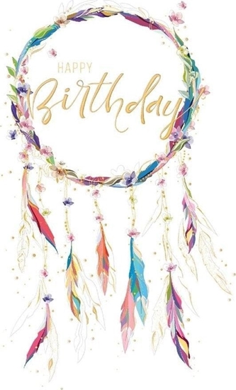 Picture of Turnowsky Karnet B6 + koperta MO8267X1 Urodziny apacz snów