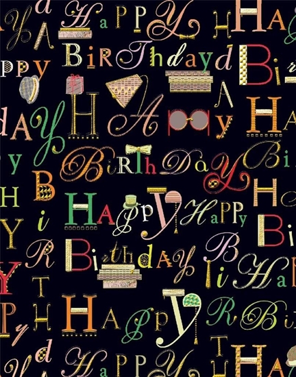 Picture of Turnowsky Karnet B6 + koperta Urodziny Litery