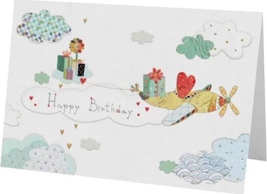 Picture of Turnowsky Karnet B6 + koperta Urodziny samolot