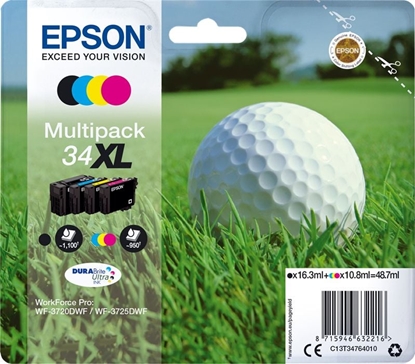 Picture of Tusz Epson 34XL (cmyk)