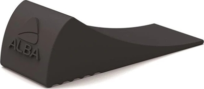 Picture of Twinco ALBA Türkeil DOORPOP1 N, aus Elastomer, schwarz Anti-Rutsch-Türblock aus Elastomer, Maße: (B)80 mm x (T)30 x - 1 Stück (DOORPOP1 N)