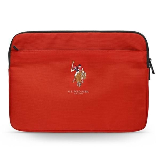 Picture of U.S. Polo PU US Polo Assn. Cover for a 13" laptop - red