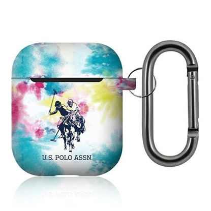 Attēls no U.S. Polo PU US Polo USACA2PCUSML AirPods case multicolor Tie & Dye Collection