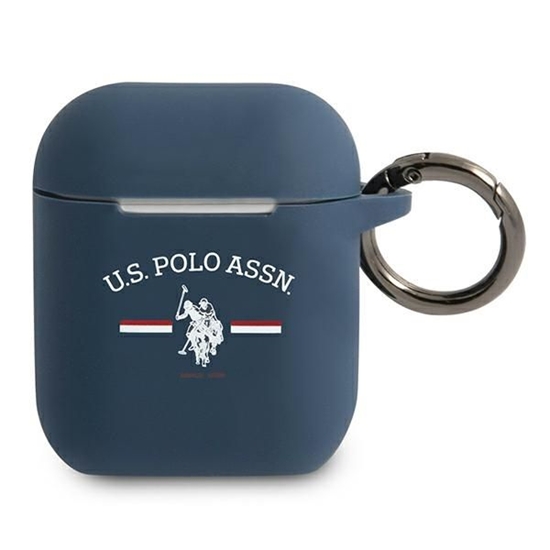 Picture of U.S. Polo PU US Polo USACA2SFGV AirPods 1/2 case navy/navy