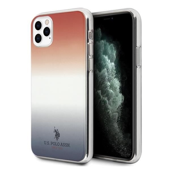 Picture of U.S. Polo PU US Polo USHCN65TRDGRB iPhone 11 Pro Max czerwono-niebieski/blue&red Gradient Pattern Collection