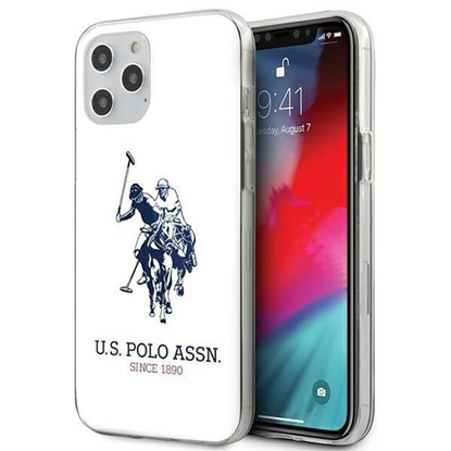 Picture of U.S. Polo PU US Polo USHCP12LTPUHRWH iPhone 12 Pro Max 6,7" biały/white Shiny Big Logo