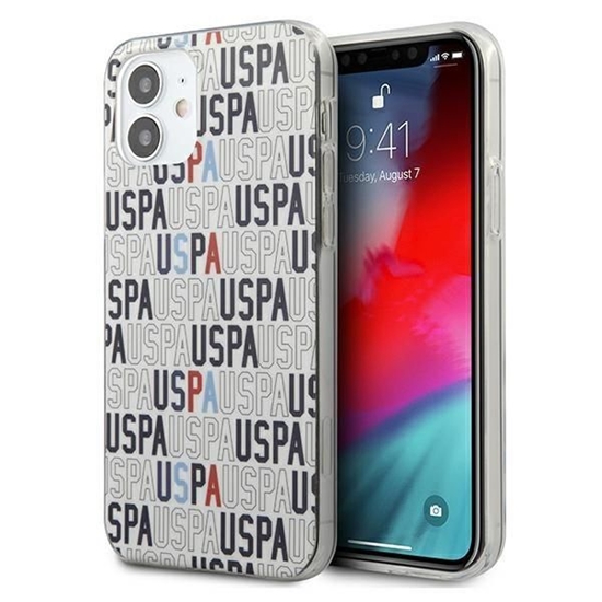 Picture of U.S. Polo PU US Polo USHCP12SPCUSPA6 iPhone 12 mini 5,4" biały/white Logo Mania Collection