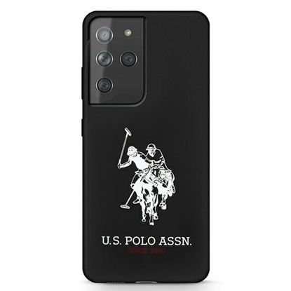 Picture of U.S. Polo PU US Polo USHCS21LSLHRBK S21 Ultra G998 czarny/black Silicone Logo