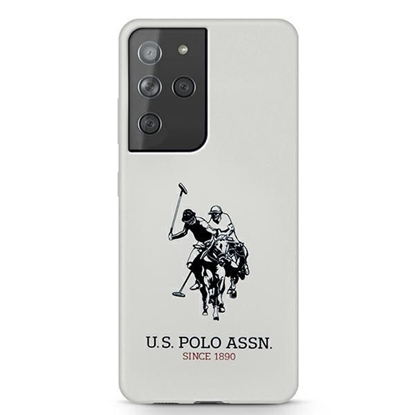 Picture of U.S. Polo PU US Polo USHCS21LSLHRWH S21 Ultra G998 biały/white Silicone Logo