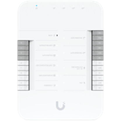 Attēls no UBIQUITI AN ADVANCED GATE HUB ENABLING SEAMLESS GATE ACCESS CONTROL VIA CONNECTED ACCESS READERS OR INTERCOM