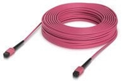 Attēls no Ubiquiti UACC-OFC-MA-MPMP-30M kabel InfiniBand / wiatowodowy MPO MPO/UPC Róowy