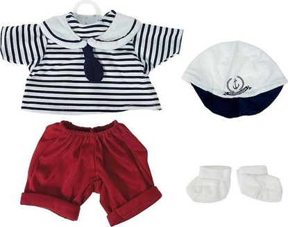 Attēls no Ubranko dla lalki 45cm marynarz