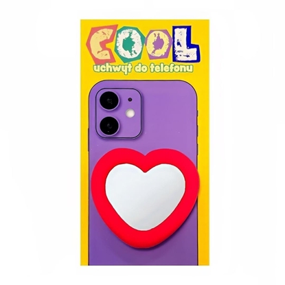 Изображение Uchwyt do telefonu z lusterkiem cool. Serce