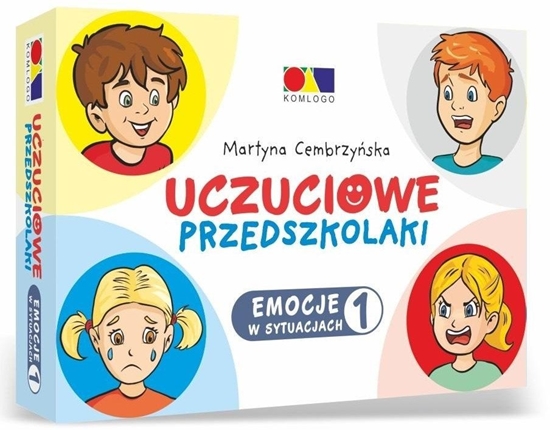 Изображение Uczuciowe przedszkolaki. Emocje w sytuacjach cz.1 EDUKAMP