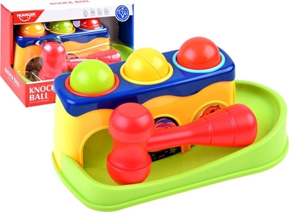 Picture of Uderz moteczkiem kolorowy wbijak z pikami ZA3804