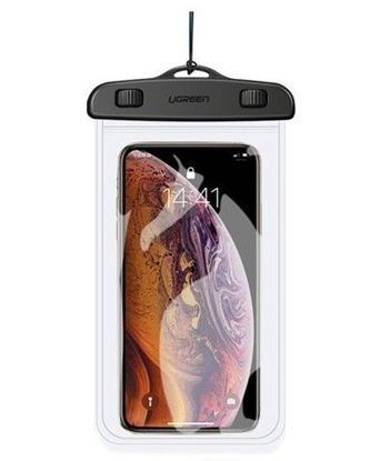 Attēls no Ugreen Universal Ugreen waterproof pouch phone bag IPX8 up to 30m Black