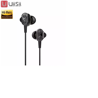 Picture of UiiSii Premium Hi-Res Original Earphones with Microphone and Volume Control / 3.5mm / 1.2m