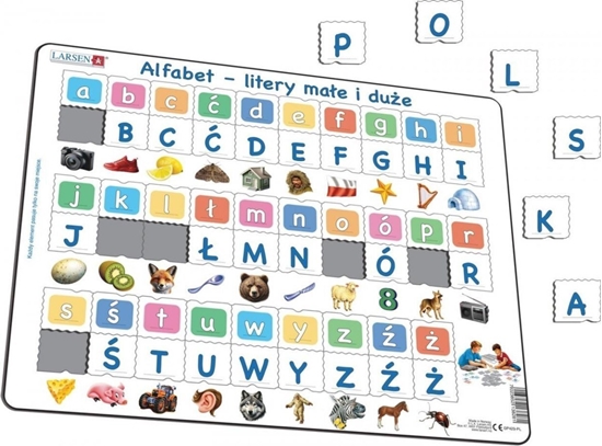 Picture of Ukadanka Alfabet - Litery mae i due Maxi