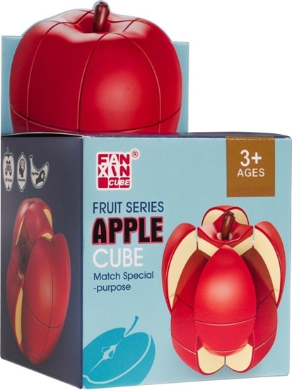Picture of Ukadanka Jabko dla dzieci 3+ i dorosych Kostka logiczna amigówka + Trening umysu