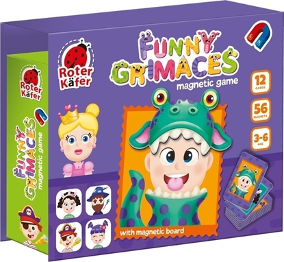 Picture of Ukadanka magnetyczna mieszne grymasy