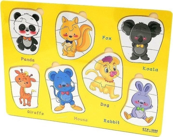 Picture of Ukadanka puzzle Zwierzta