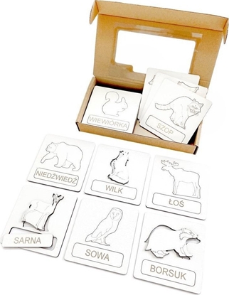 Picture of Ukadanka tematyczna - zwierzta lene