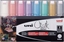 Picture of UNIBALL Uni-Ball PWE-8K, Green, Light Blue, Orange, Pink, Red, Violet, White, Yellow, Chisel, 8 pc(s)