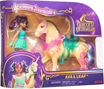 Attēls no Unicorn Academy Doll & Unicorn V2 - Ava & Leaf