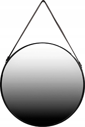 Attēls no Uniglob HANGING MIRROR PERITO ROUND 80 CM BLACK