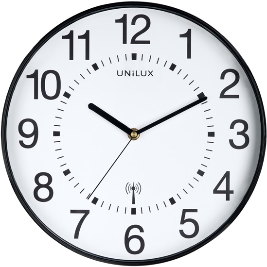 Picture of Unilux unilux Wanduhr MAXI WAVE Ø 37.5 cm schwarz