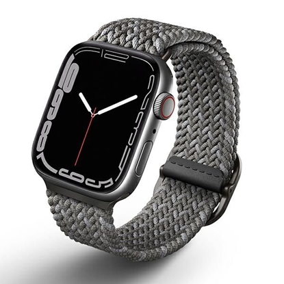 Picture of UNIQ Uniq Aspen Braided Strap for Apple Watch 1/2/3/4/5/6/7/8/SE/SE2 44/42/45mm - Gray
