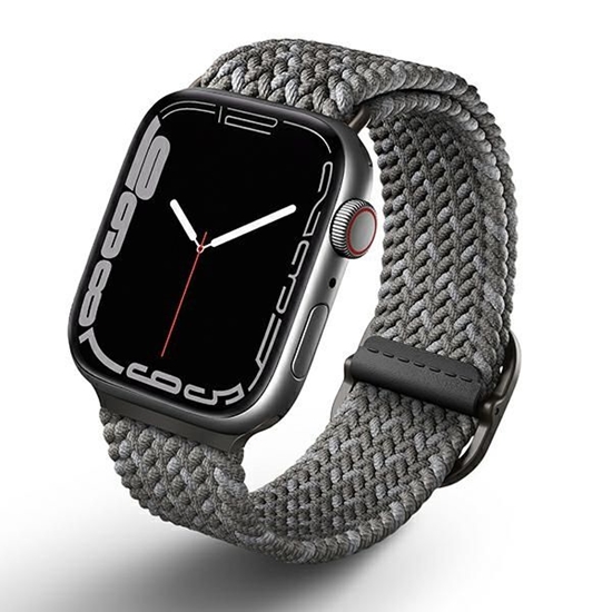 Picture of UNIQ Uniq Aspen Braided Strap for Apple Watch 1/2/3/4/5/6/7/8/SE/SE2 44/42/45mm - Gray
