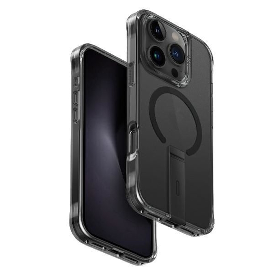 Picture of UNIQ Uniq case Eleva with Vertica Stand iPhone 16 Pro 6.3" black/carbon black