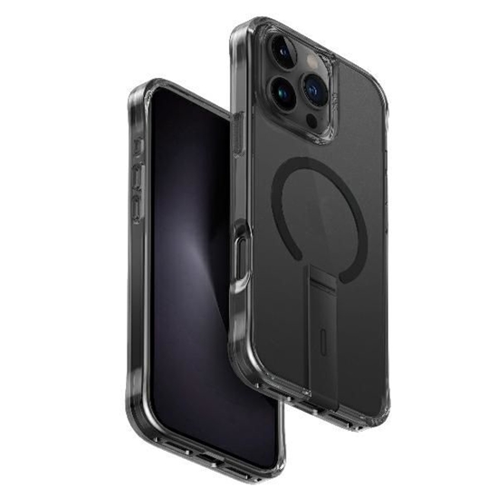 Picture of UNIQ Uniq case Eleva with Vertica Stand iPhone 16 Pro Max 6.9" black/carbon black