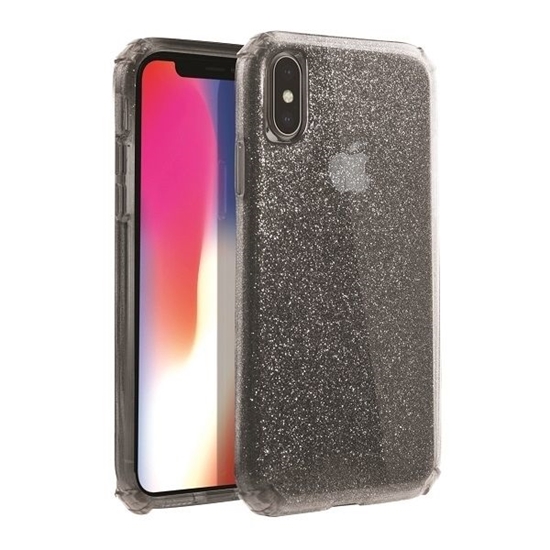 Picture of UNIQ Uniq Clarion Tinsel case for iPhone Xs Max - black