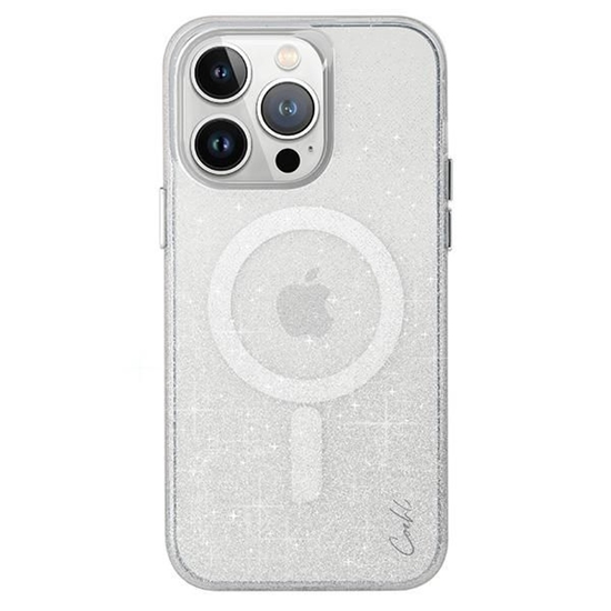 Picture of UNIQ Uniq Coehl Lumino Magnetic Charging case for iPhone 15 Pro - silver